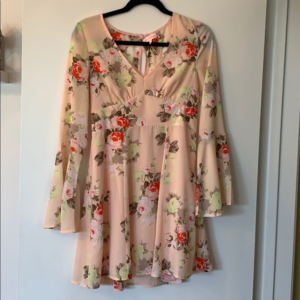 baby pink dress!